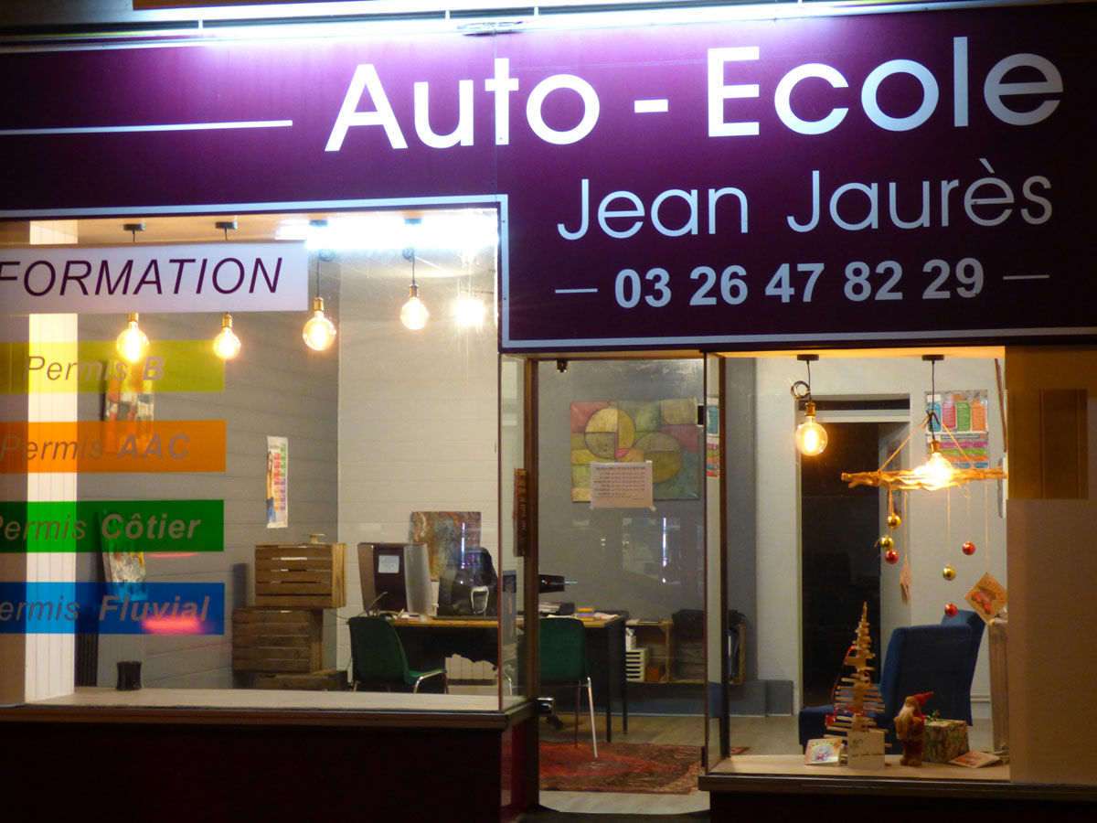 Accueil AUTO ECOLE JEAN JAURES, autoécole à Reims